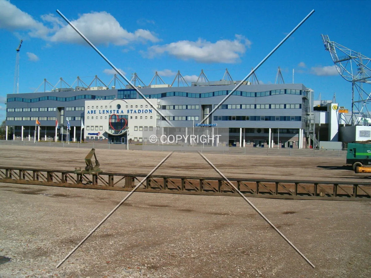 View from the southwest before reconstruction