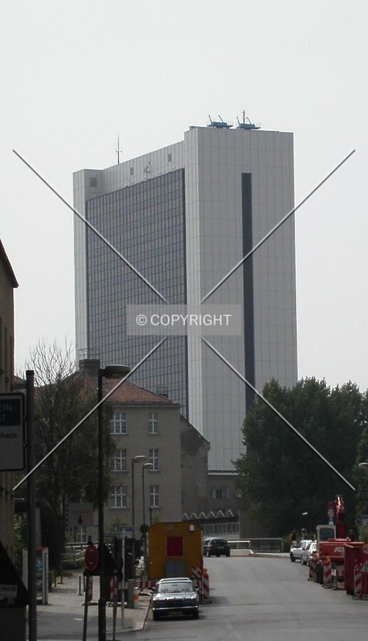 Northern side of the building
