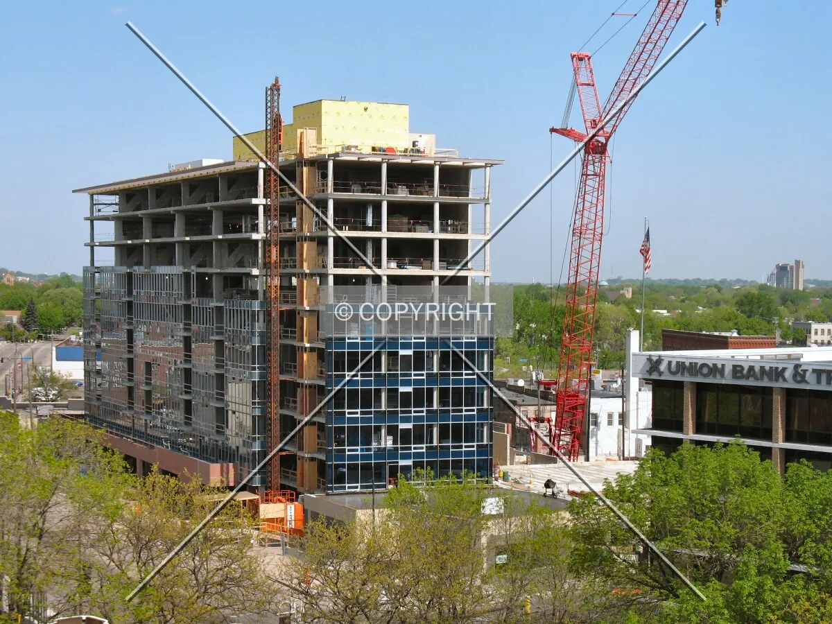 View to the northwest from the St. Anthony Municipal Ramp