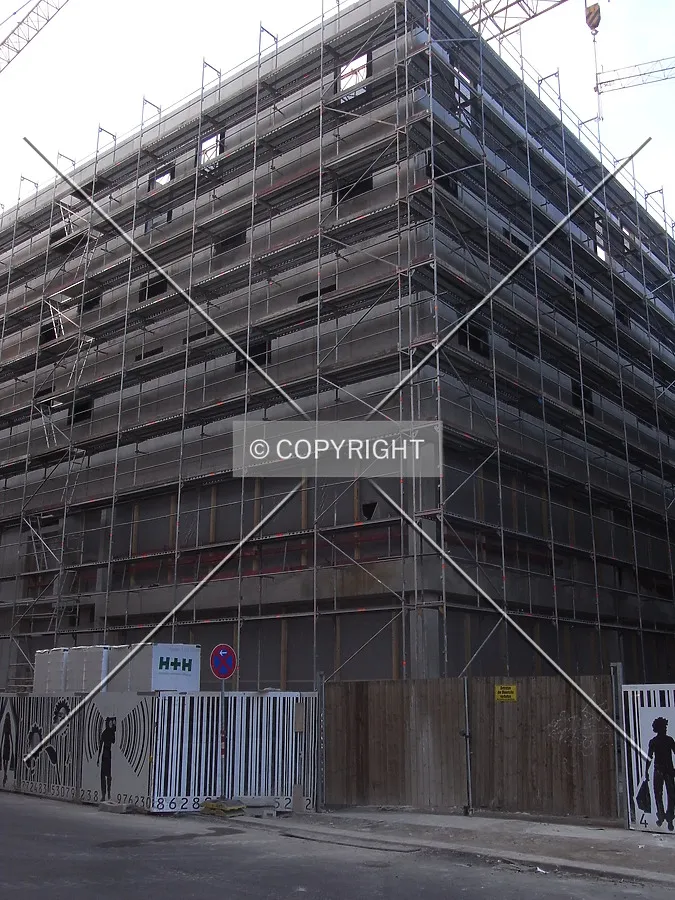 Höfe am Brühl construction site