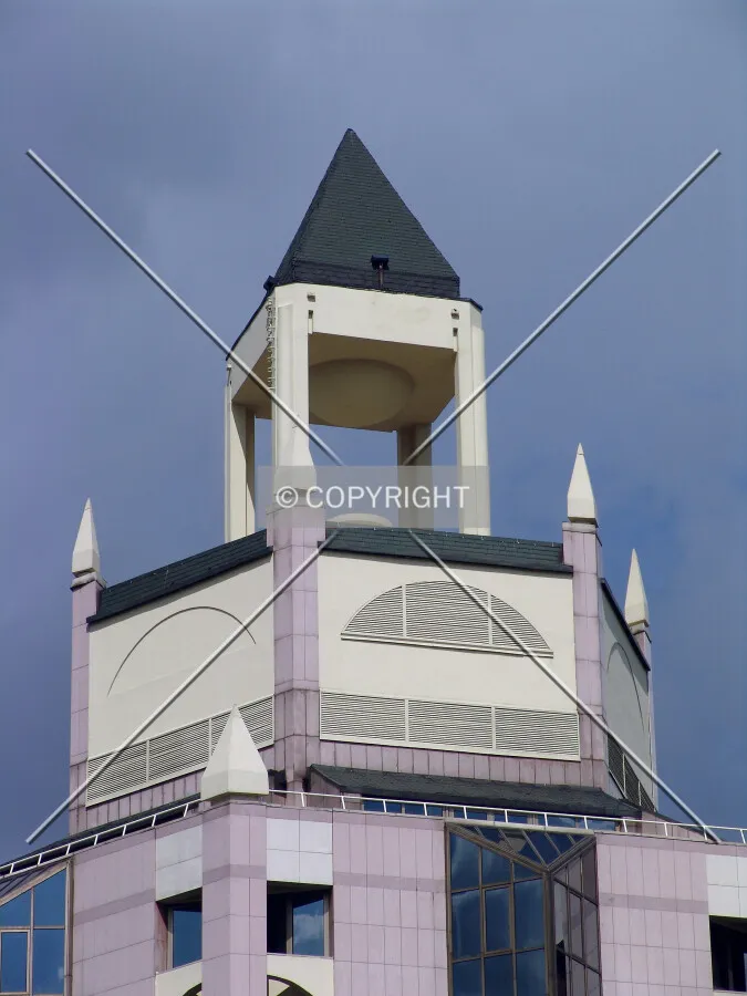The upper part