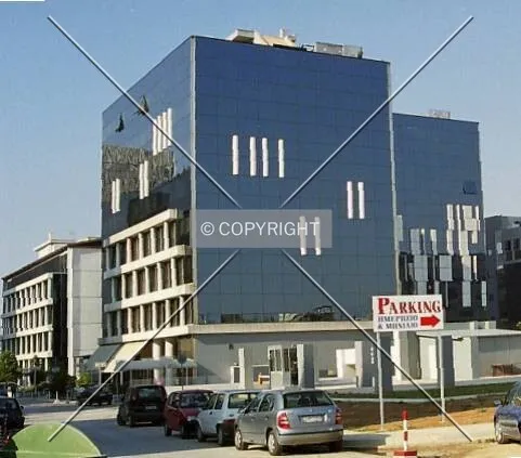Rear view from street level