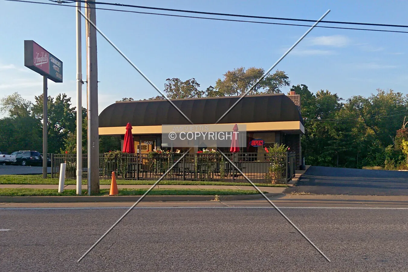 View from the south; September 26, 2014
