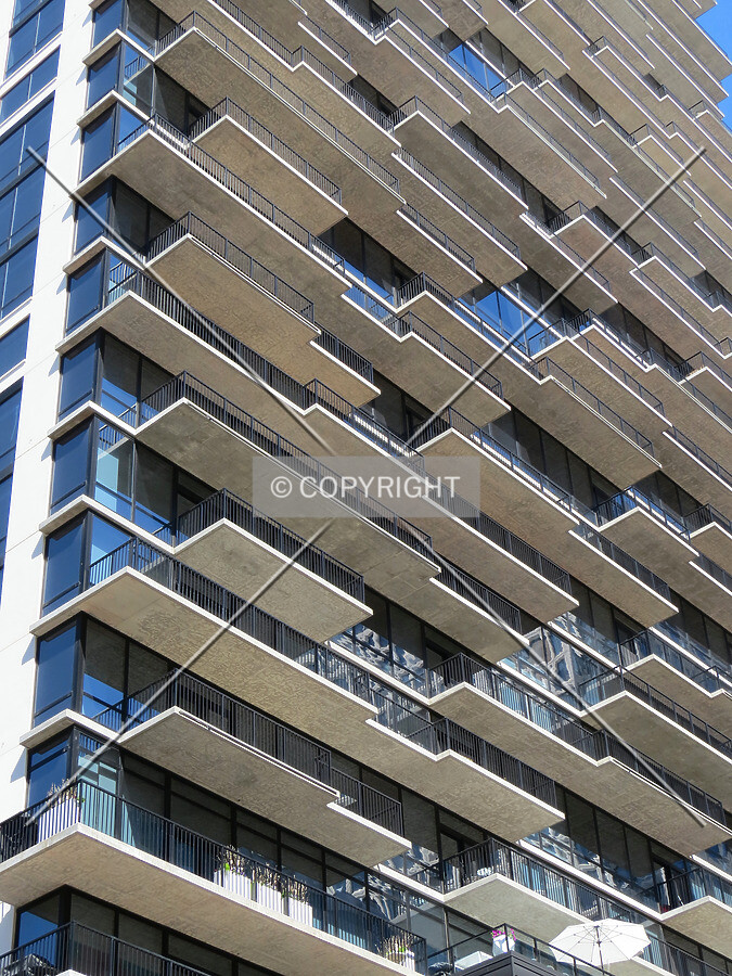 Balcony detail from Nicollet Mall