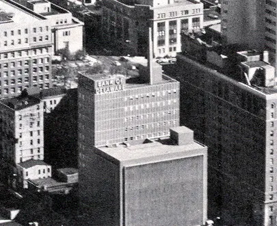 View from the southwest before exterior alterations
