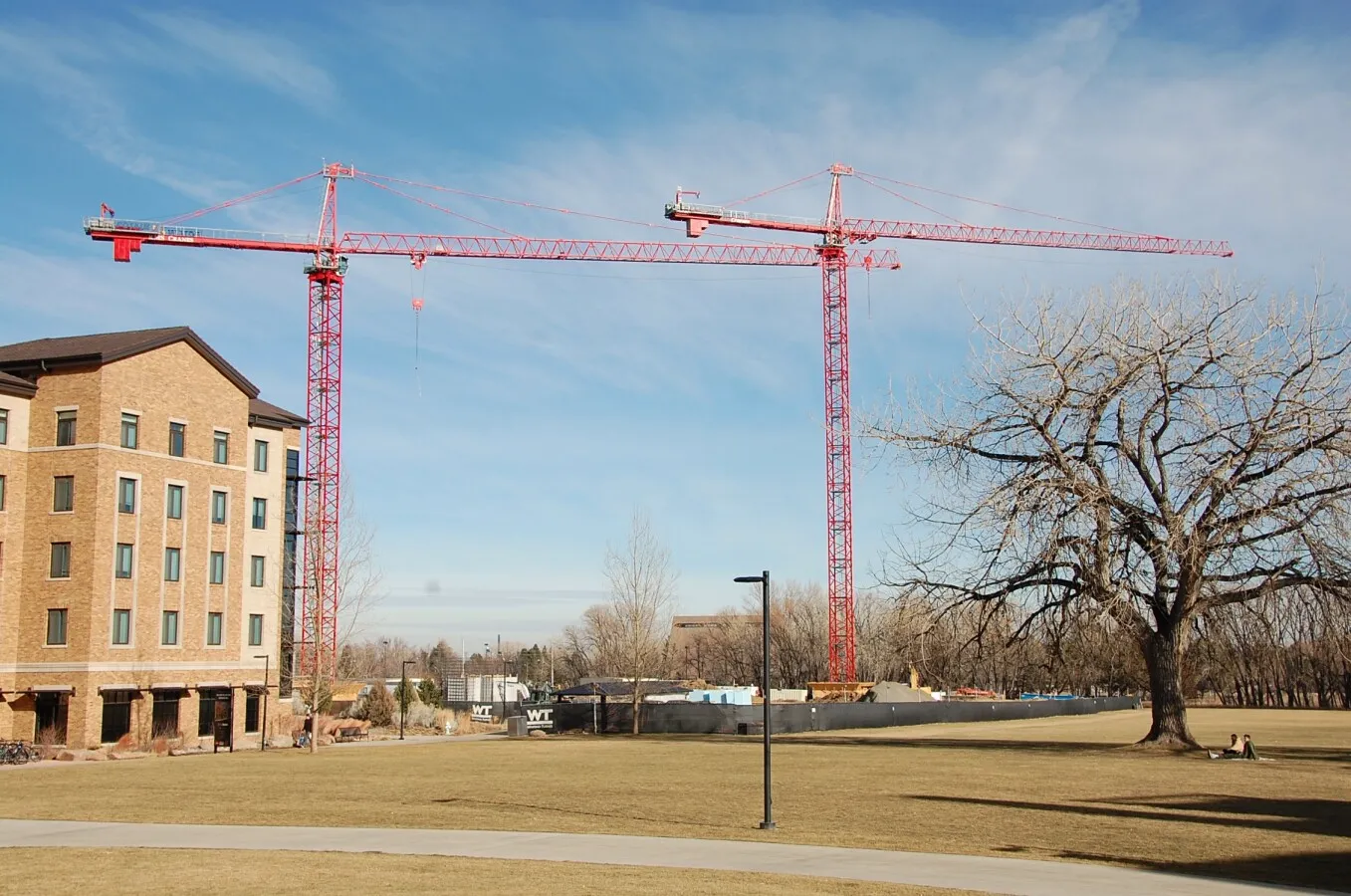 View from the southwest