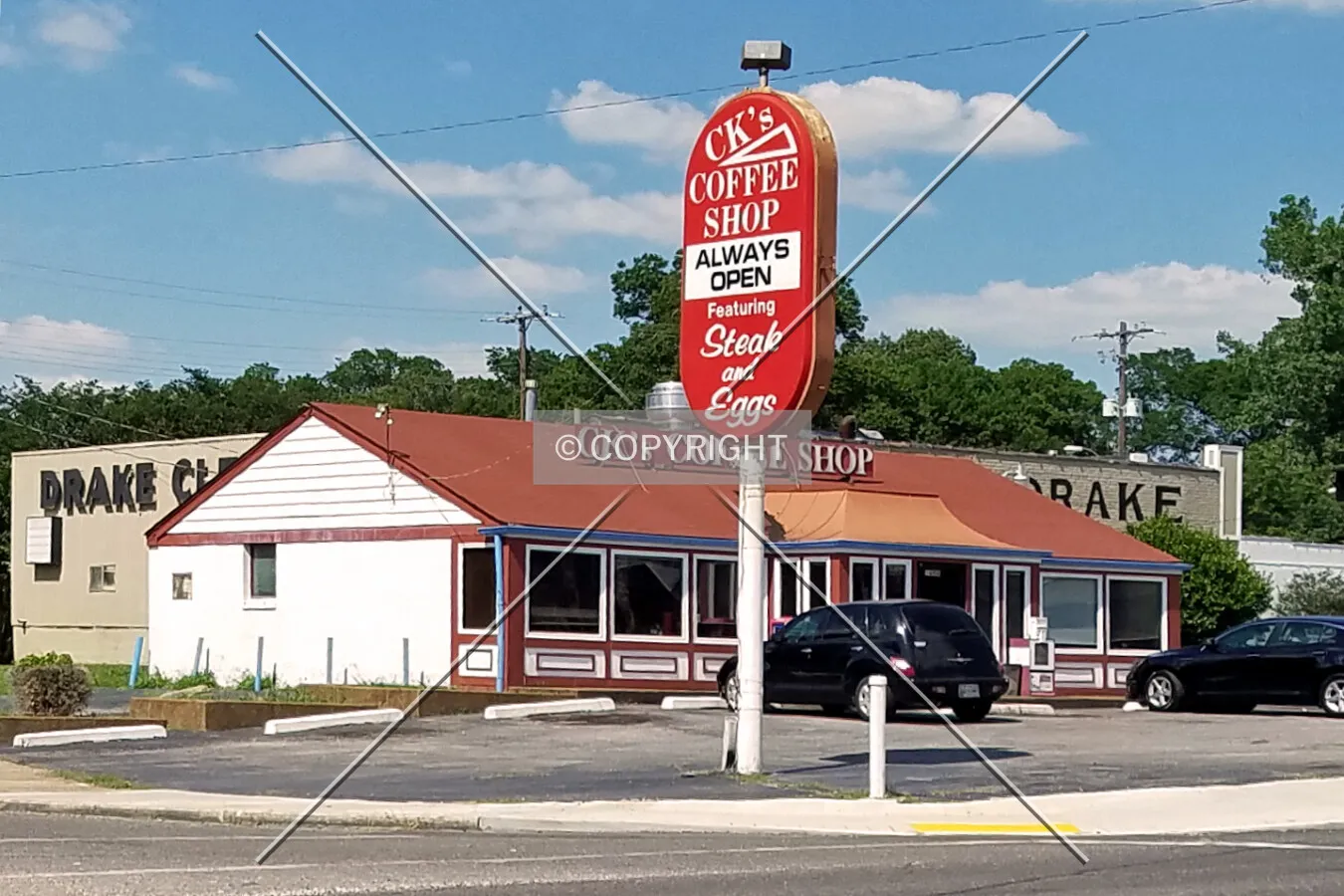 View from the southwest; June 10, 2017