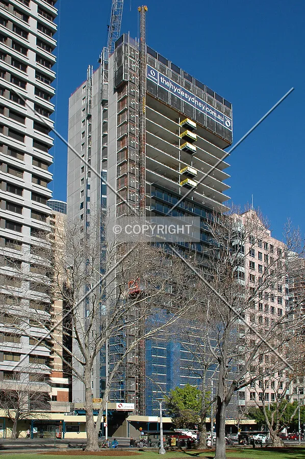 As seen from Hyde Park