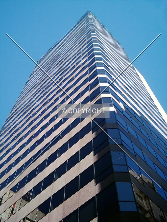 Looking up from the northeast