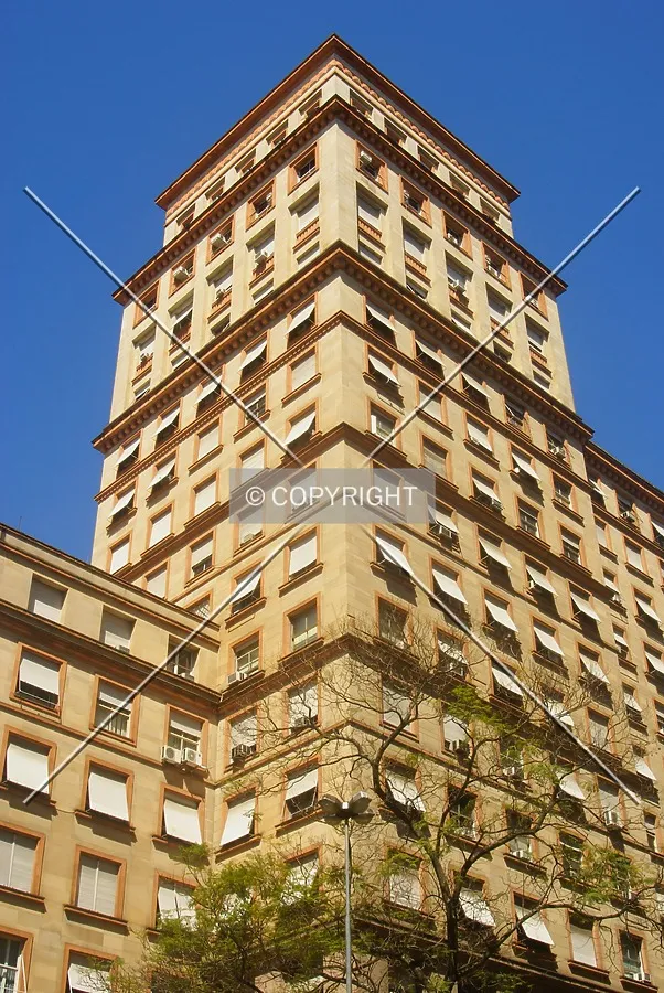 View from across Borges de Medeiros Avenue