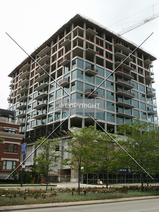 View from the southeast