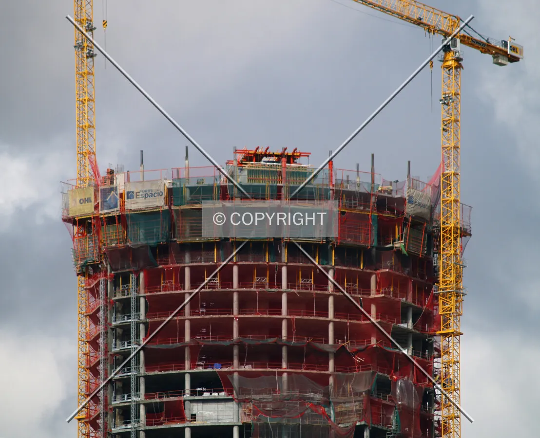 Top floors as seen from the south