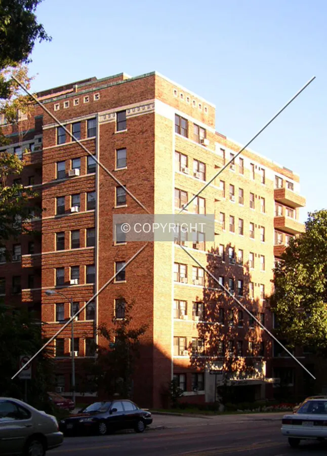 Looking southeast from Connecticut Avenue NW