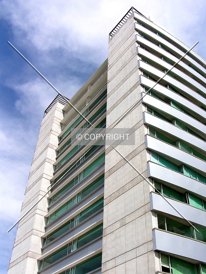 Northwest facade view