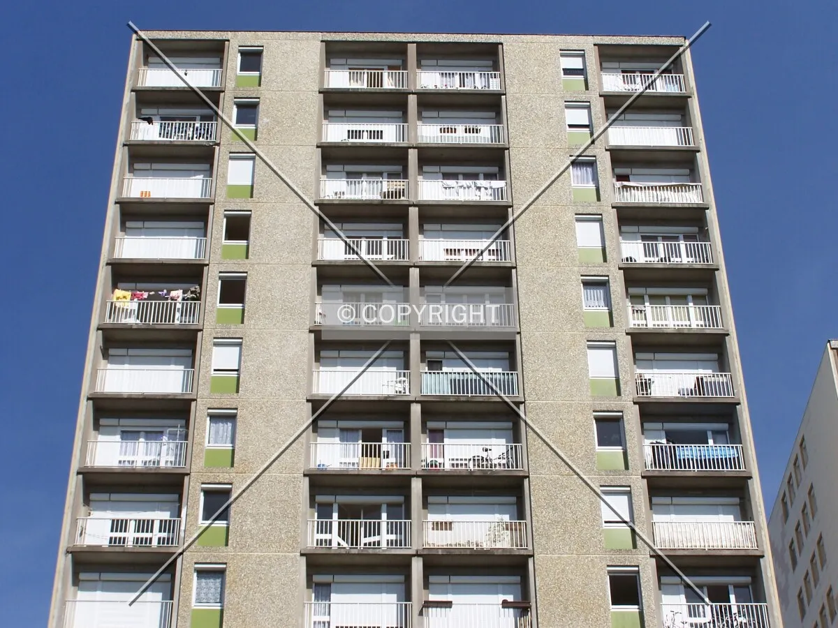 Etages supérieurs de la face ouest