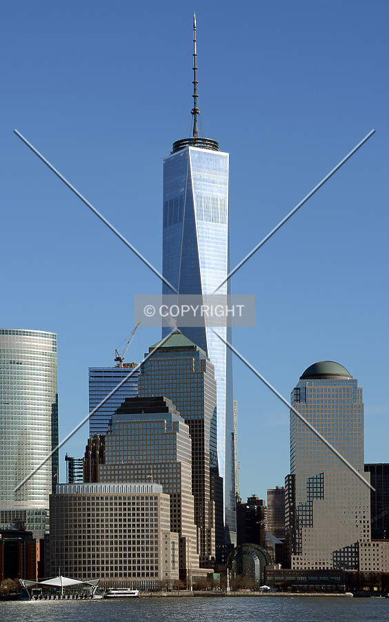 View from the northwest across the Hudson River