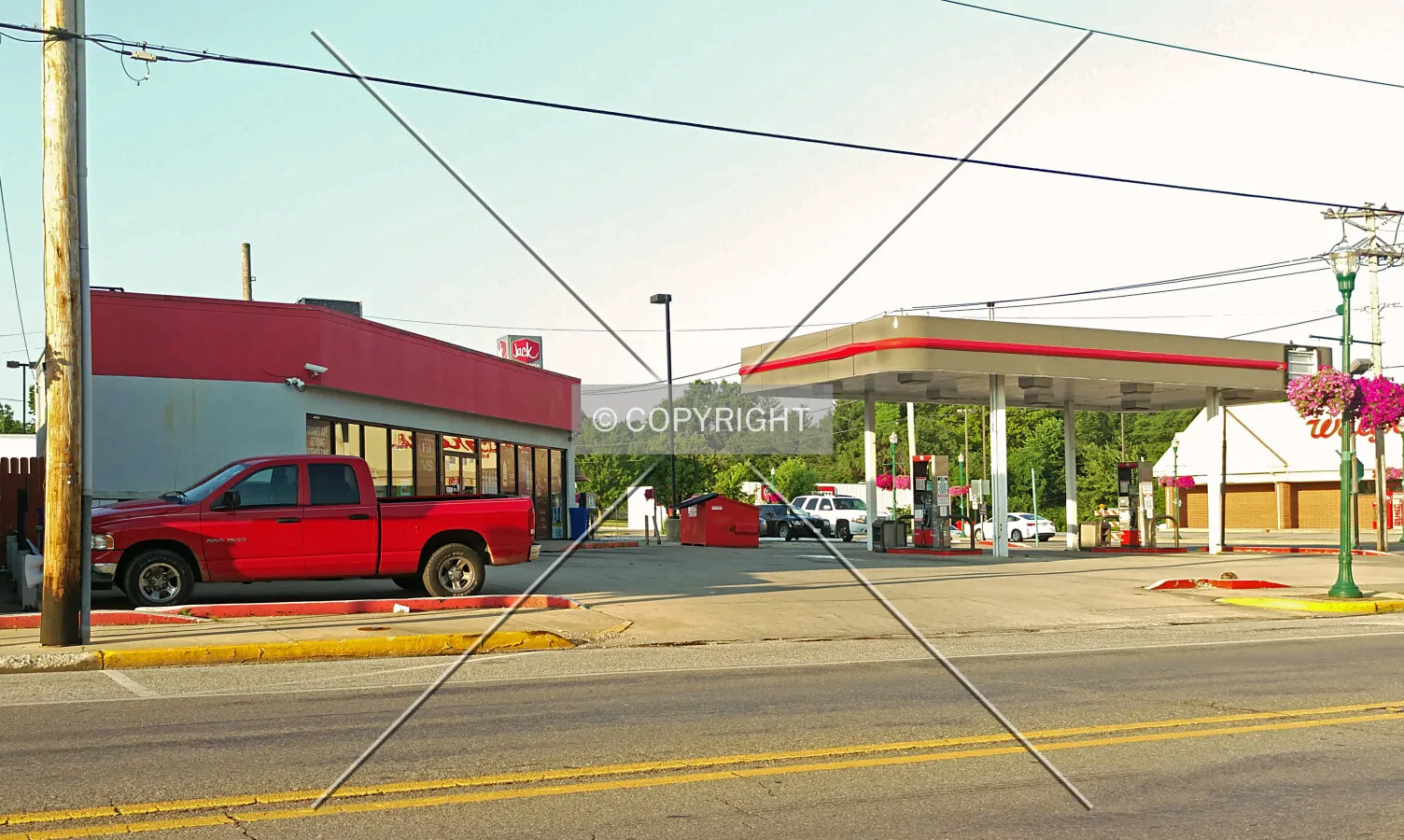 View from the north; June 9, 2015