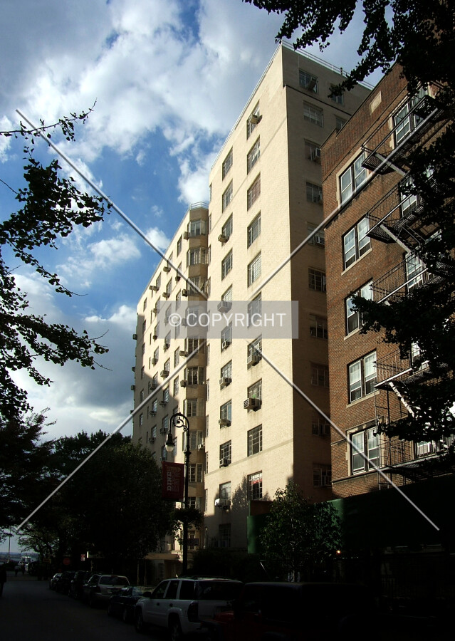 View from the southeast on Montague Street
