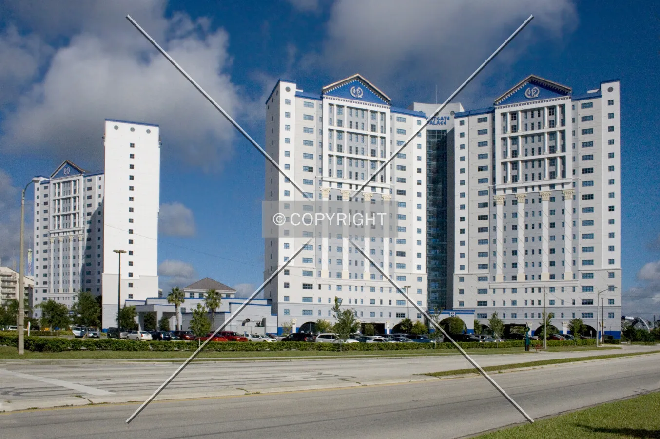 View from the southeast