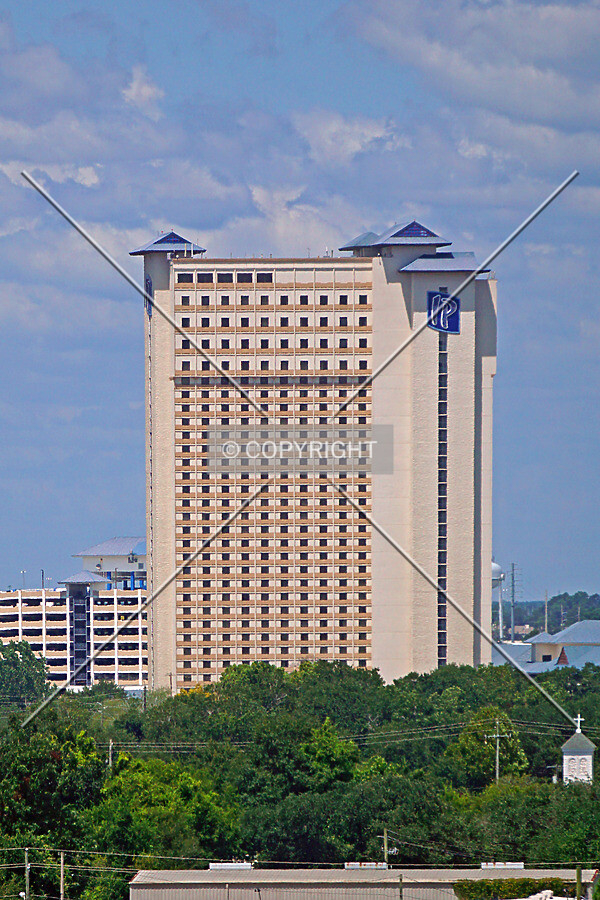 Distant view from the south; August 29, 2016
