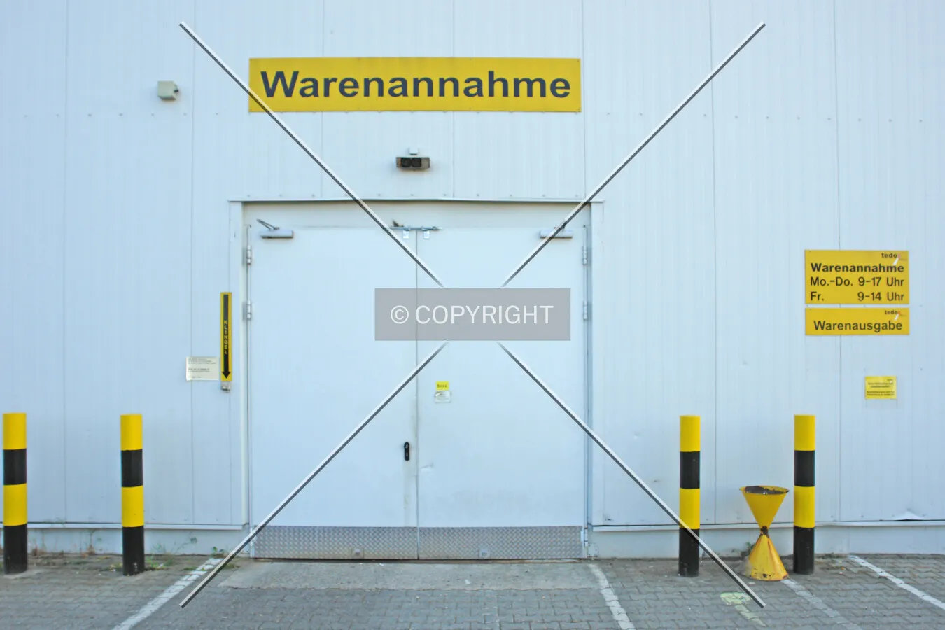 Place to receive incoming goods