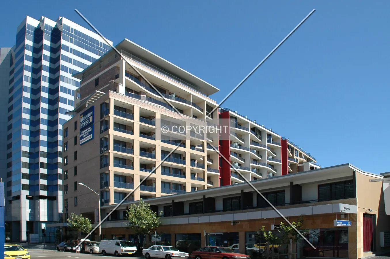 As seen from George Street