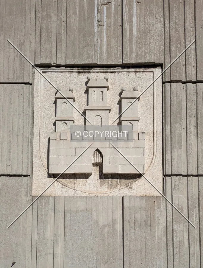 Western abutment detail