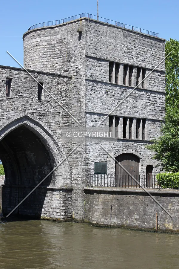View of the eastern tower
