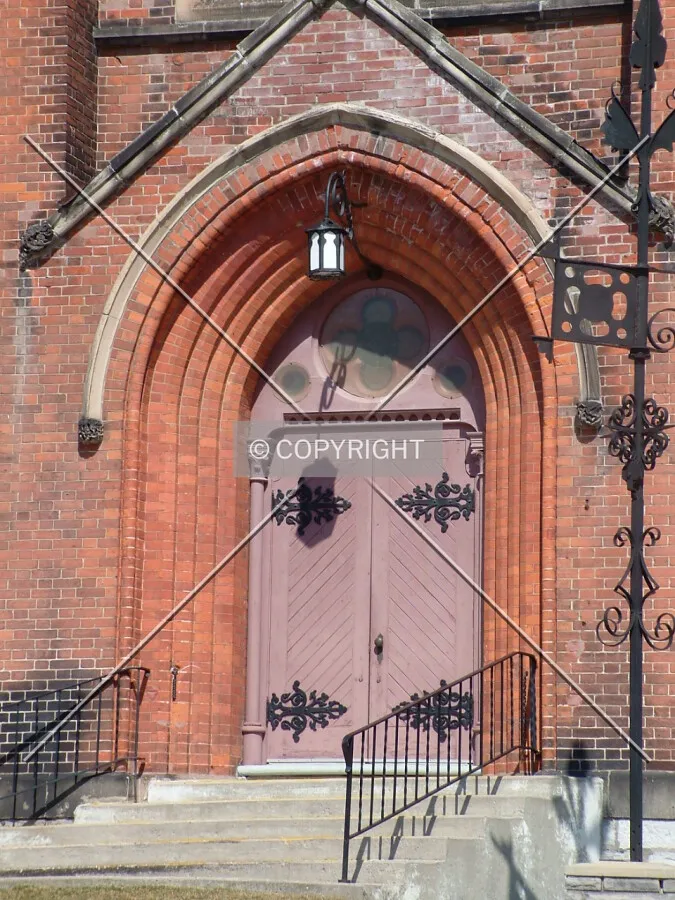 Church door