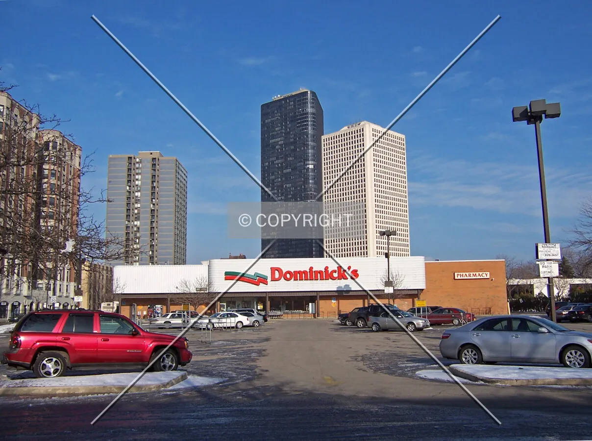 Looking north from Foster Avenue