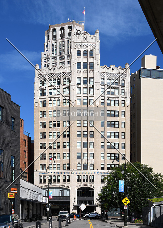 View from the southeast