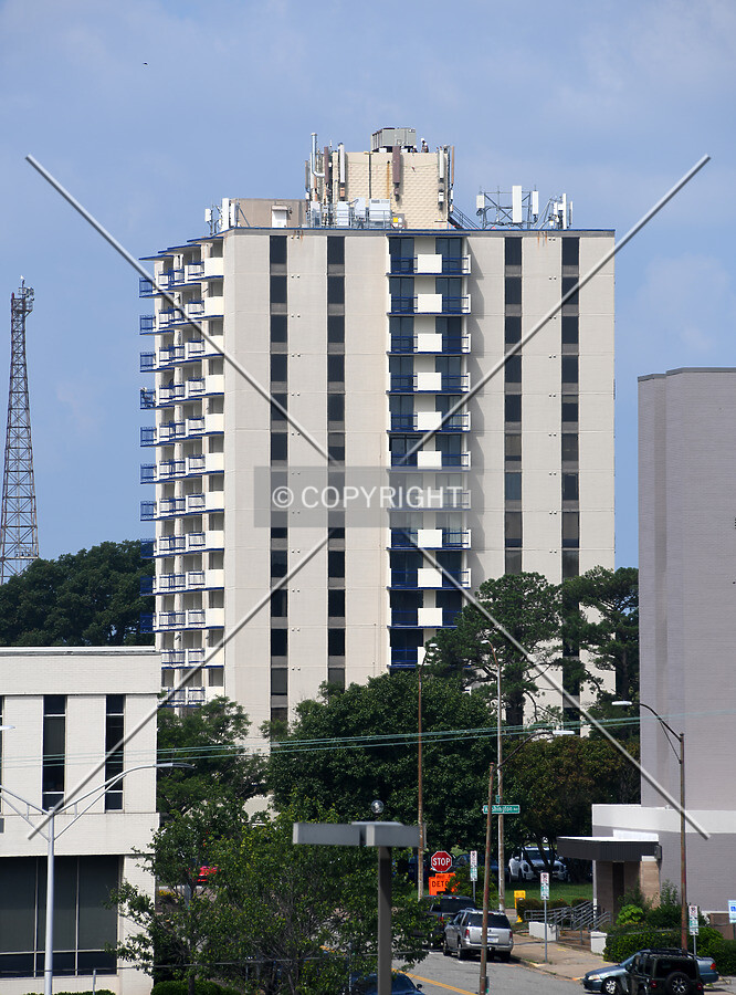 View from the northeast