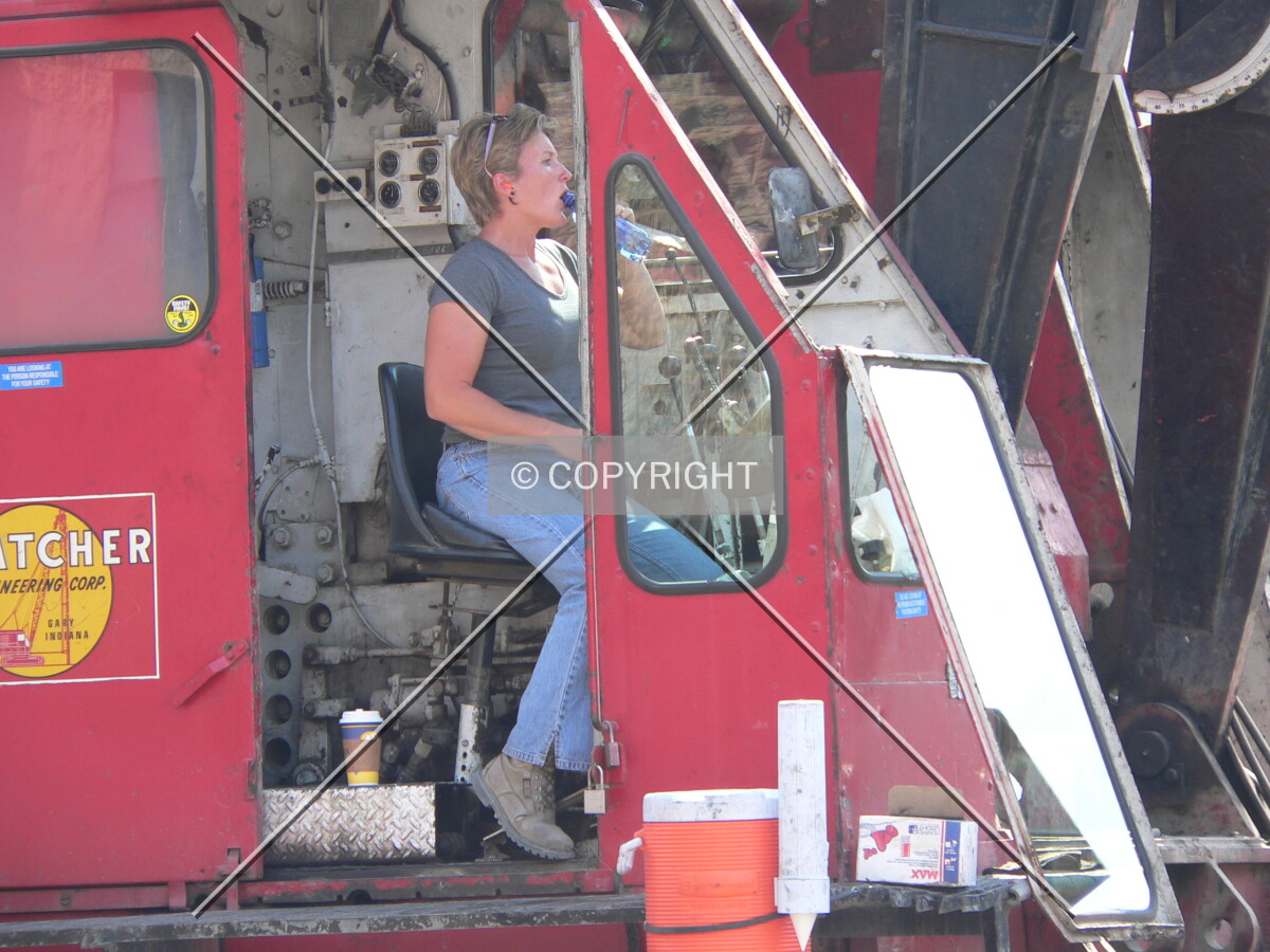 The pile driver operator