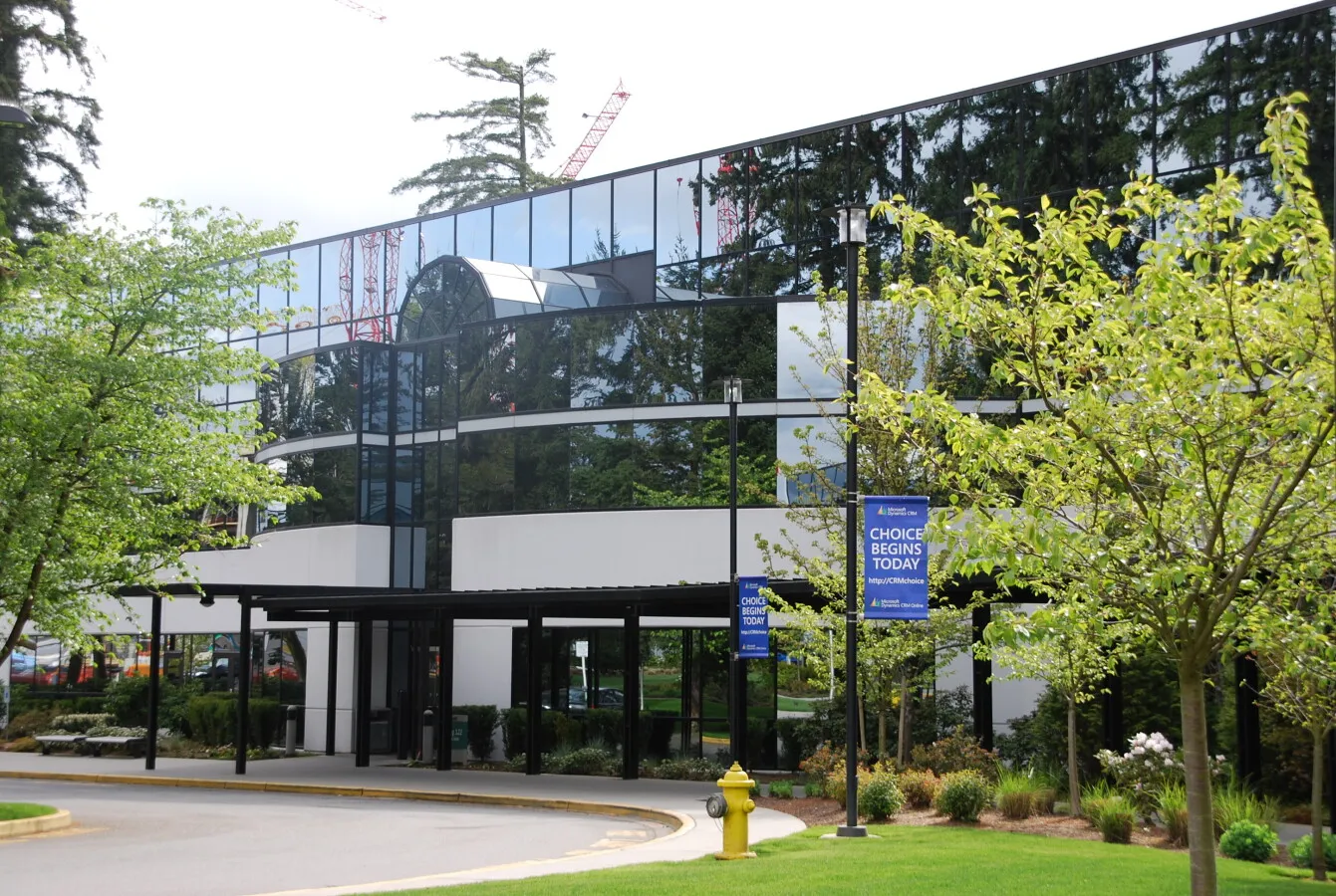 The main entrance