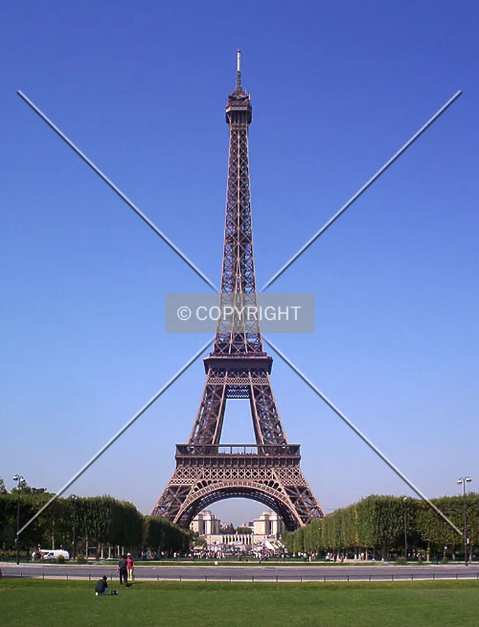 View from Champs de Mars