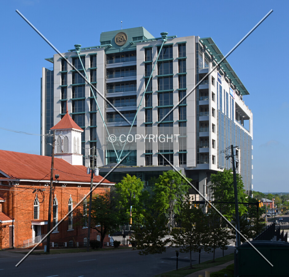 View from the southeast