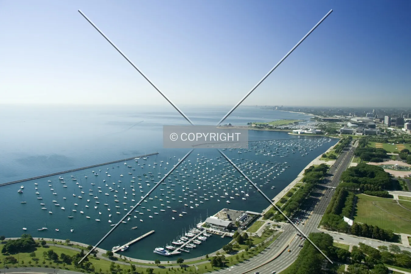 The marina from 340 on the Park
