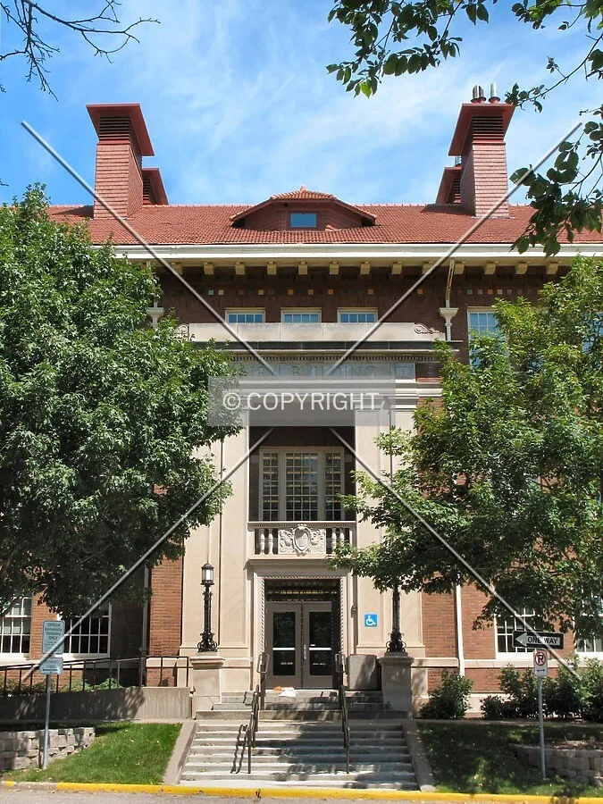Main entrance from Eckles Avenue