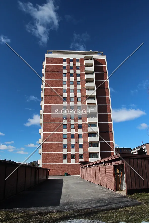 View of the east facade