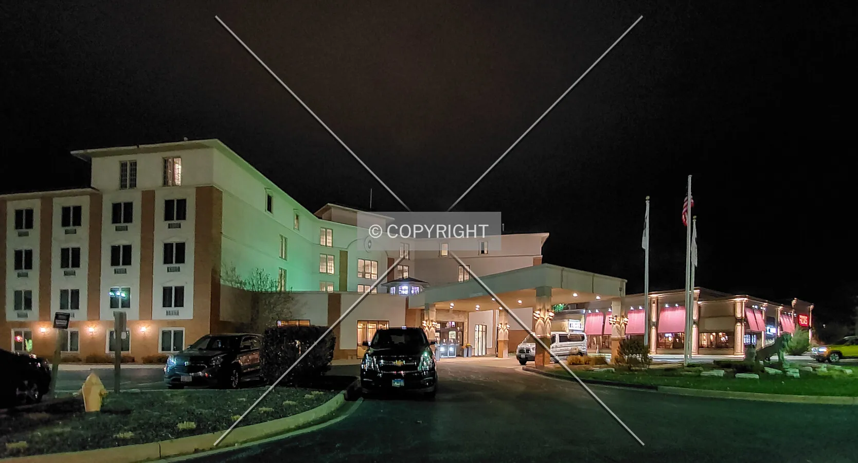 Southwest view; November 9, 2019