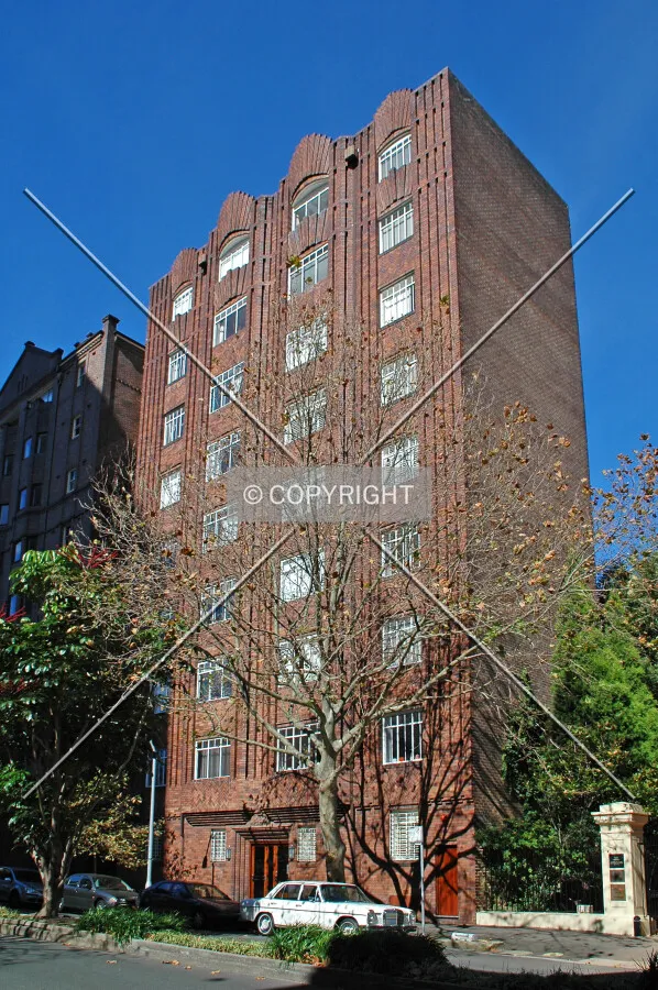 Looking up from Manning Street
