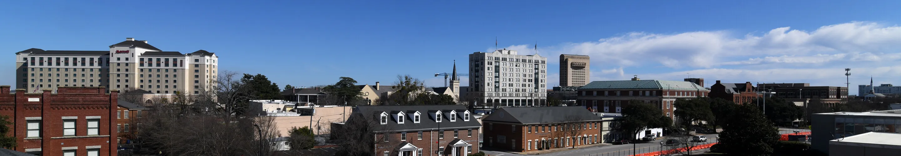 Downtown from the northwest