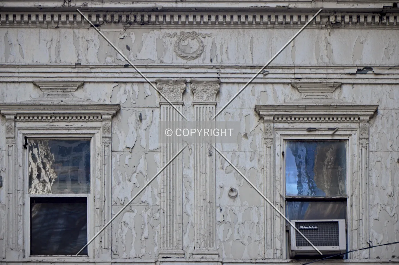 Station house facade detail: March 7, 2015.