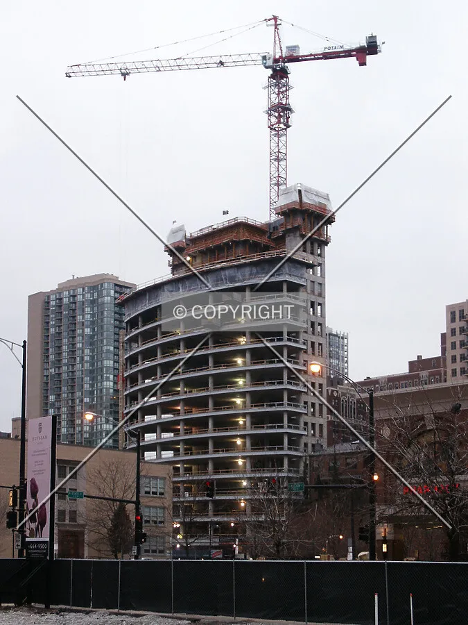 Looking northwest from the Elysian site