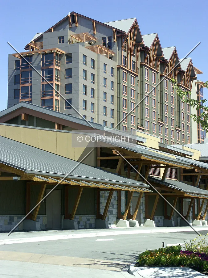 View from the west of the newly completed tower