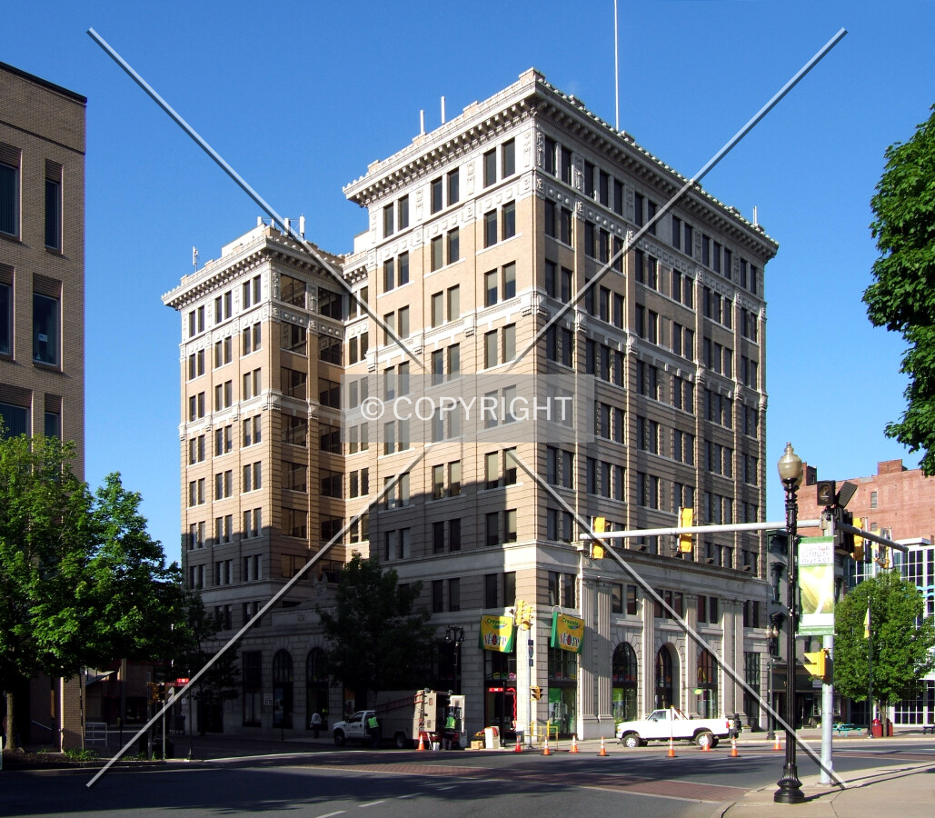 View from the northeast