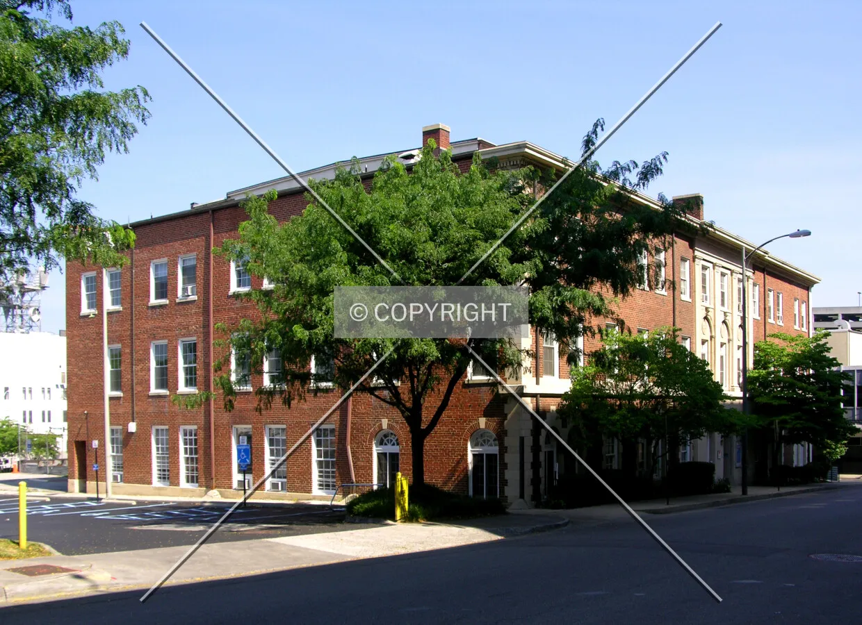 From 1st Street to the southeast