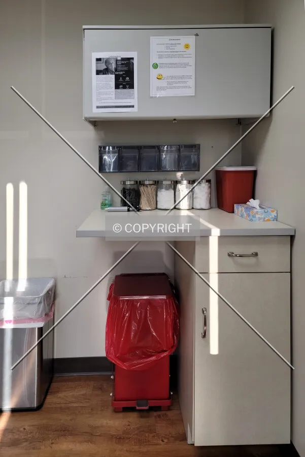 Patient room; April 22, 2021