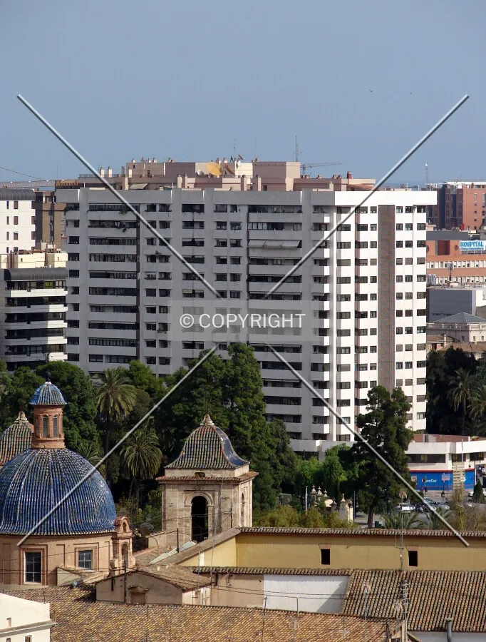 View from Catedral de Valencia