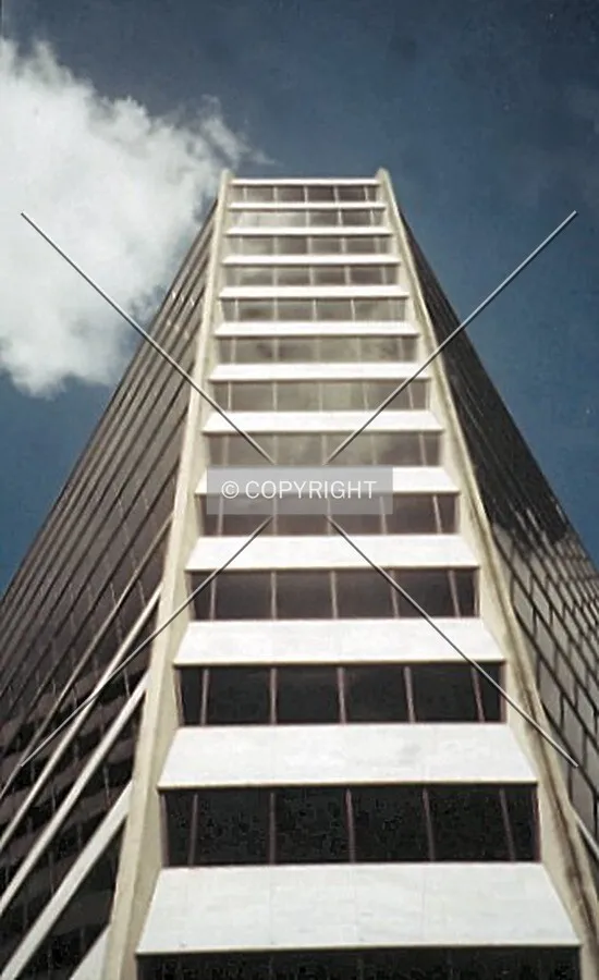 Looking up the east side